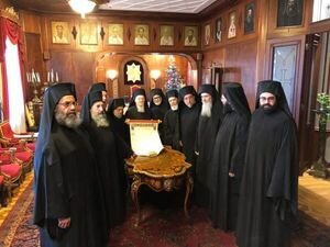 Члены Синода Вселенского патриархата поставили свои подписи под Томосом ПЦУ (фото)