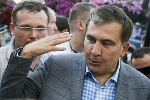 Киберхулиганы опубликовали фото Саакашвили на портале президента Грузии