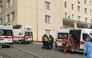 В Киеве больницу для зараженных коронавирусом взяли под охрану полиции и Нацгвардии