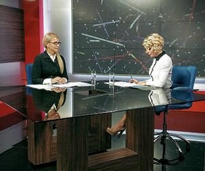 Тимошенко заявила, что в прямой эфир может выходить только на телеканале NewsOne
