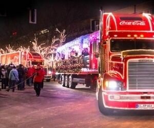 Эпидемия ожирения: путешествие рождественского грузовика Соса-Соla по Британии под угрозой срыва