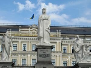 На въезде в Киев установят 18-метровую статую княгини Ольги