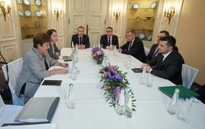 Зеленский встретился с главой МВФ: обсудили законопроекты и еще ряд вопросов