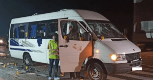 Расстрел автобуса с активистами организации 