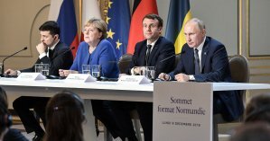 Зеленский и украинская делегация в ТКГ напомнили о годовщине Парижского саммита 
