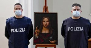 В Неаполе нашли похищенную 500-летнюю копию картины Леонардо да Винчи